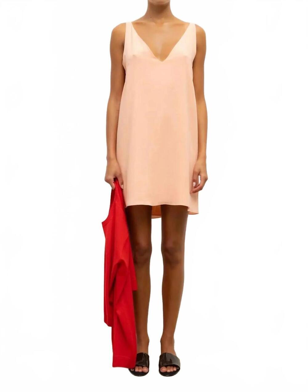 NEW LESET ari mini dress in peche
